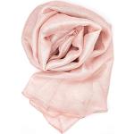 Rosa Elegante Schultertücher aus Chiffon für Damen für den für den Sommer 