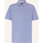 Hellblaue Colours & Sons Shirts mit Tasche aus Jersey für Herren Übergrößen 