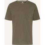 Olivgrüne Colours & Sons T-Shirts aus Baumwolle für Herren Größe XL 