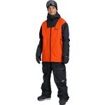 ColourWear Men's Block Jacket Orange Orange XL