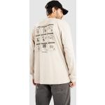 Braune Streetwear Langärmelige Columbia T-Shirts aus Baumwolle für Herren Größe XL 