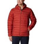 Columbia - Daunenjacke - Lake 22™ Down Hooded Jacket Warp Red für Herren - Größe L - Rot
