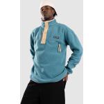 Blaue Streetwear Columbia Herrenfleecepullover & Herrenfleeceshirts mit Reißverschluss aus Fleece Größe XL 