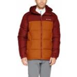 Columbia Men's Pike Lake Hooded Insulated Jacket - Red (Red Element, Bright Copper) / L