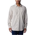 Graue Columbia Silver Ridge Outdoor-Hemden aus Polyester für Herren Größe XL 
