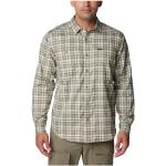 Graue Columbia Silver Ridge Outdoor-Hemden aus Polyester für Herren Größe L 