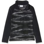 Columbia Sportswear Mädchen Glacial II Fleece Print Half Zip Fleecejacke, Black Diamond, XXS