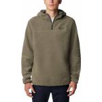 Columbia - Sherpa-Kapuzen-Sweatshirt - Rugged Ridge™ III Sherpa Pullover Hoodie Stone Green für Herren - Größe M - Khaki
