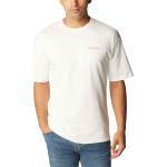 Weiße Streetwear Columbia T-Shirts aus Baumwolle für Herren Größe L für den für den Herbst 