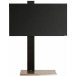 Schwarze Wissmann TV Standfüße matt aus Holz Breite 100-150cm, Höhe 100-150cm, Tiefe 0-50cm 