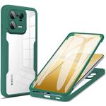 Grüne Xiaomi 13 Pro Hüllen Art: Bumper Cases durchsichtig aus Polycarbonat stoßfest für Herren 