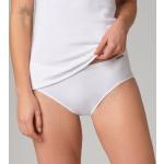 Weiße COMAZO Earth Vegane Bio Nachhaltige Jazzpants-Slips aus Baumwolle für Damen Größe 38 