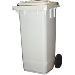 Weiße Mülltonnenboxen 201l - 300l 