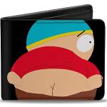 Comedy Central Wallet, Bifold, South Park Cartman Mooning Pose und Logo, veganes Leder, Schwarz, 4.0" x 3.5", Casual