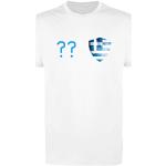 Comedy Shirts - Griechenland Trikot - Wappen: Klein - Wunsch - Damen Trikot - Weiss/Blau Gr. XL
