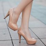 Aprikose High Heels & Stiletto-Pumps für Damen Größe 42 