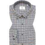 Karo Eterna Button Down Kragen Outdoor-Hemden aus Flanell für Herren Größe S 