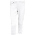 Reduzierte Weiße Brax Raphaela by Brax Capri-Jeans aus Baumwolle maschinenwaschbar für Damen Größe L Petite 