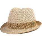 Reduzierte Beige Panamahüte aus Stroh für Herren Größe 3 XL für den für den Sommer 