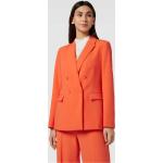 Orange Business Comma Zweireiher aus Polyester für Damen Größe M 