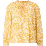 Gelbe Comma Nachhaltige Blusenshirts & Schlusen für Damen Größe M 