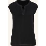 Schwarze Comma Blusenshirts & Schlusen aus Jersey für Damen Größe L für den für den Sommer 