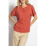 Reduzierte Orange Comma V-Ausschnitt Blusenshirts & Schlusen für Damen Größe S 
