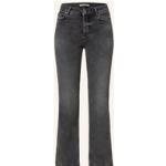 Schwarze Casual Comma Casual Identity Bootcut Jeans aus Baumwolle für Damen Größe M 