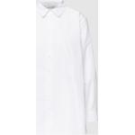 Reduzierte Weiße Unifarbene Casual Comma Casual Identity Hemdblusen aus Baumwolle für Damen Größe M für den für den Frühling 