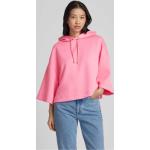 Pinke Casual Comma Casual Identity Damenhoodies & Damenkapuzenpullover aus Polyester Größe M 