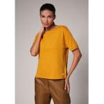 Reduzierte Safrangelbe Casual Comma Casual Identity T-Shirts aus Baumwolle für Damen Größe XS 1-teilig - versandkostenfrei 