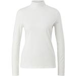 Weiße Casual Langärmelige Comma Casual Identity Rollkragen Rollkragenshirts für Damen Größe M 