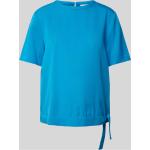 Blaue Casual Comma Casual Identity T-Shirts für Damen Größe M 