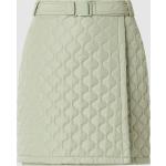 Mintgrüne Casual Comma Casual Identity Mini Sommerröcke aus Polyester für Damen Größe XS 