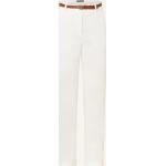 Weiße Comma Chino mit Reißverschluss für Damen Größe L 