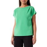 Reduzierte Grüne Bestickte Kurzärmelige Comma Damensweatshirts Größe S 