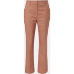 Lachsfarbene 7/8-Hosen mit Reißverschluss aus Polyamid für Damen Größe L 