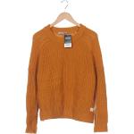 Reduzierte Orange Comma Wollpullover aus Wolle für Damen Größe S 