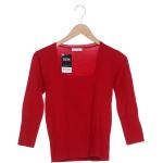 Reduzierte Rote Comma Wollpullover aus Wolle für Damen Größe S 