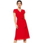 Reduzierte Rote Comma Jerseykleider aus Jersey für Damen 