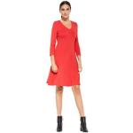 Reduzierte Rote Comma Taillierte Kleider aus Jersey für Damen 