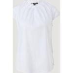 Weiße Kurzärmelige Comma Nachhaltige Blusenshirts & Schlusen für Damen 