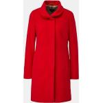 Rote Comma Wollmäntel aus Wolle für Damen Größe S 