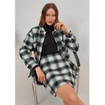Reduzierte Anthrazitfarbene Comma Mini Wollröcke mit Reißverschluss aus Polyester für Damen Größe XS 