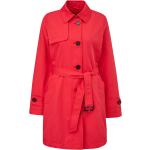 Rote Comma Trenchcoats für Damen Größe M für den für den Sommer 