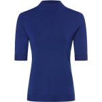 Blaue Casual Comma Feinstrickpullover für Damen Größe XS 