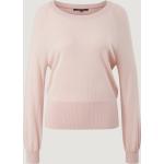 Pinke Comma Nachhaltige Kaschmir-Pullover aus Wolle für Damen Größe L 