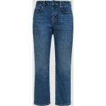 Blaue Comma Nachhaltige Ankle-Jeans mit Reißverschluss aus Denim für Damen Größe XS 