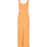 Orange Comma Wasserfall-Ausschnitt Trägerkleider aus Viskose für Damen Größe L 