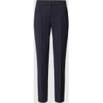 Marineblaue Business Comma Business-Hosen mit Reißverschluss aus Polyamid für Damen Größe L 
